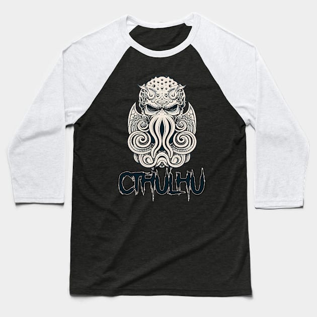 Cthulhu Baseball T-Shirt by the-Bebop